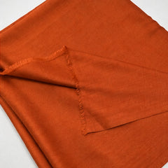 Plain shawl -Rust