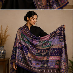 Meena kari shawl