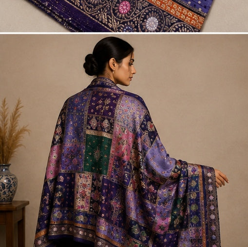 Meena kari shawl