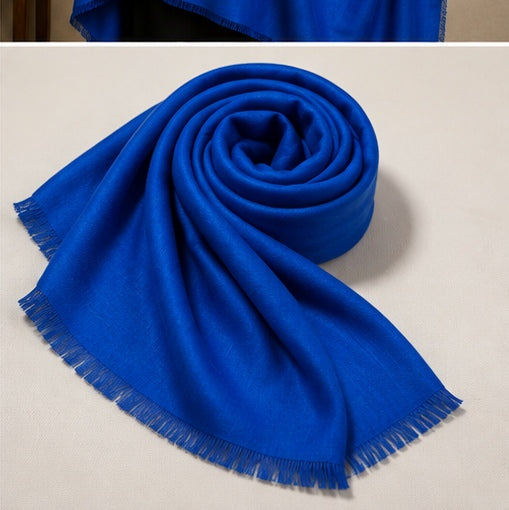 Plain pashmina -Royal Blue
