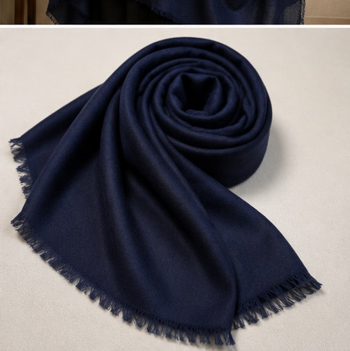 Plain pashmina -Blue