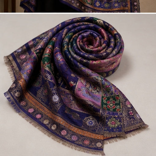 Meena kari shawl