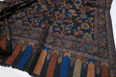 Shawl-Double gulab jaal wool