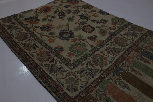 Shawl-Double gulab jaal wool