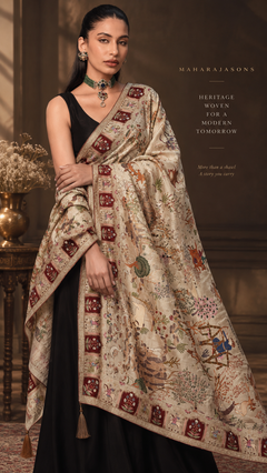 Premium handmade silk doppatta