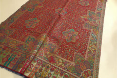 Double-Sided Kani Pashmina Stole | 28 × 80 Inches