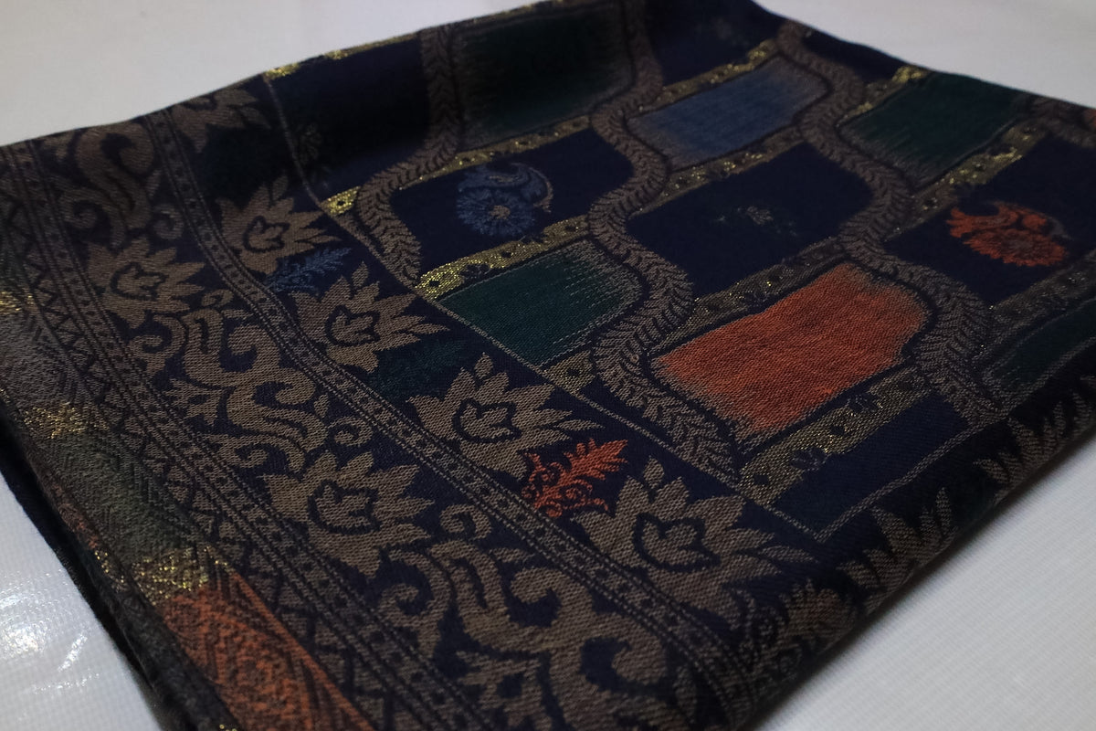 Lehri kani zari shawl