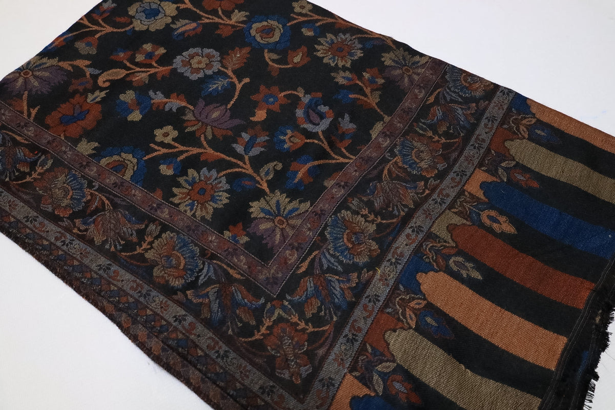 Shawl-Double gulab jaal wool