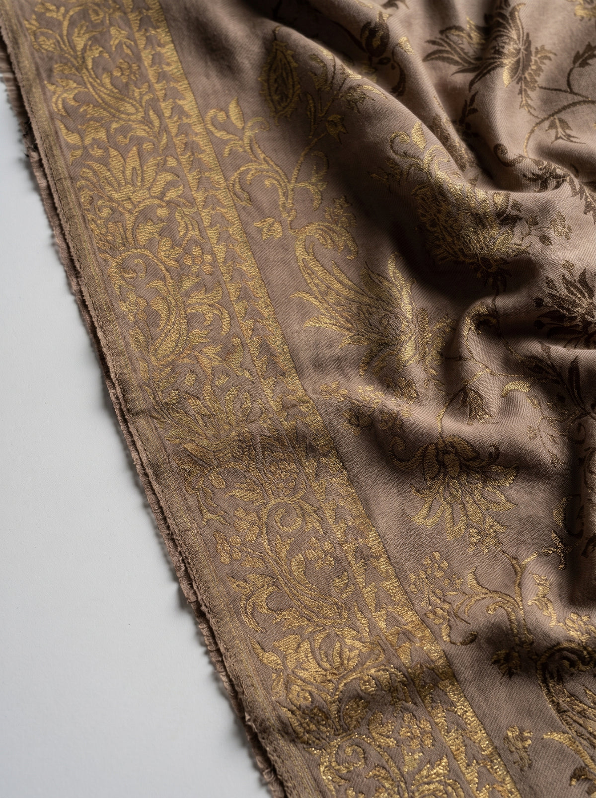 Pashmina Moonlight full jaal design shawl medium 2.25 GAZ -40 by 80 inch