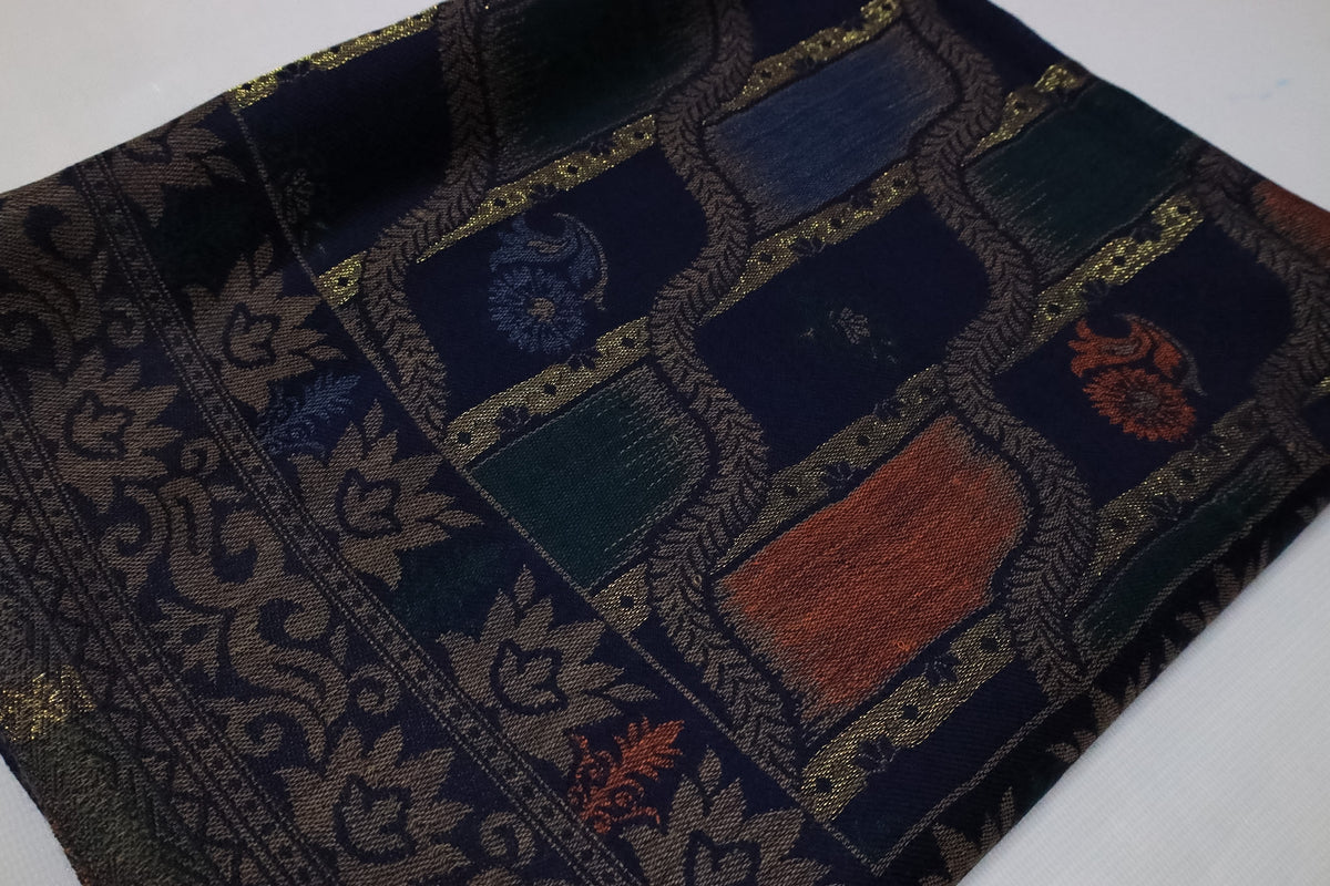 Lehri kani zari shawl