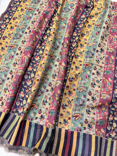 Double Beam Kani -Reverisble -Pashmina Based -Full shawl -Khartrash Design