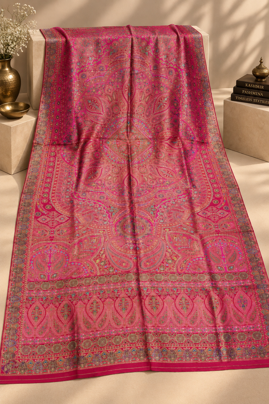 Meenakari -pink