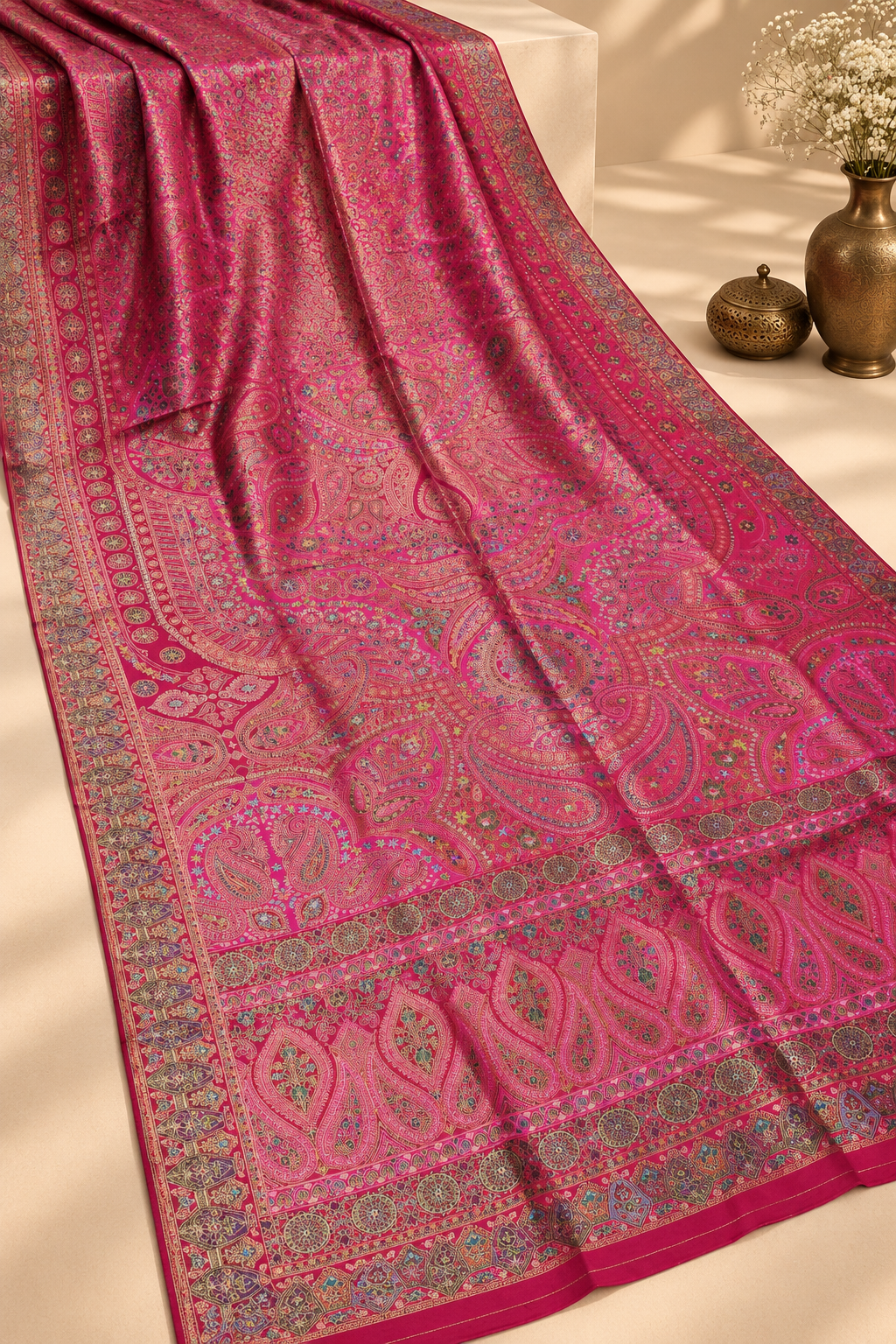 Meenakari -pink