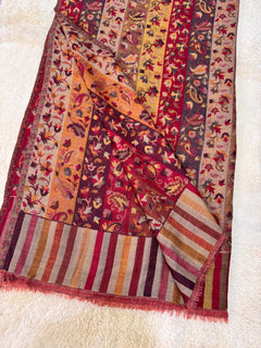 Double Beam Kani -Reverisble -Pashmina Based -Full shawl -Khartrash Design