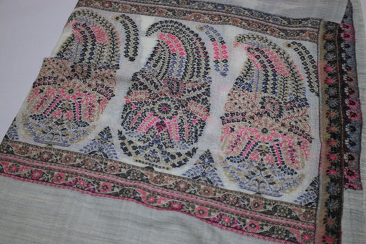 Blush Paisley Shawl