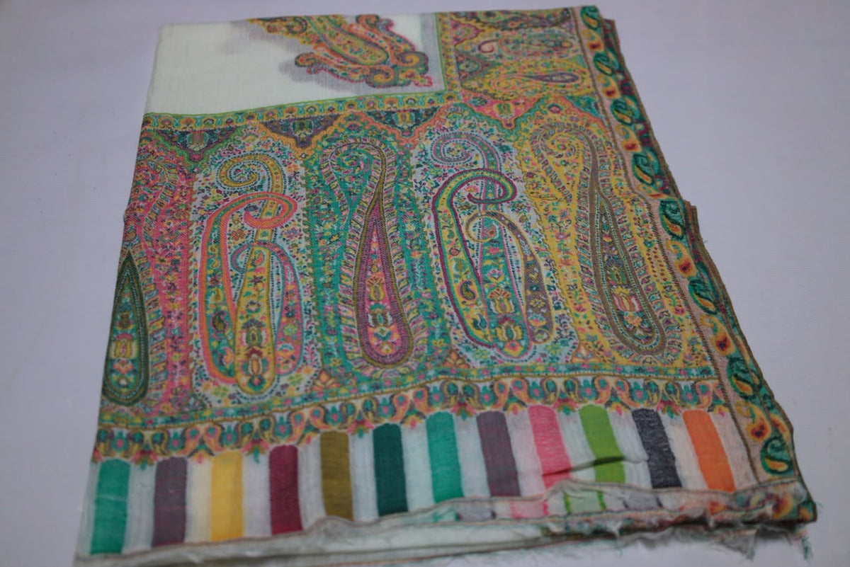 Multicolor Paisley Shawl