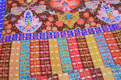 Royal Peacock Garden Printed Shawl – Multicolor